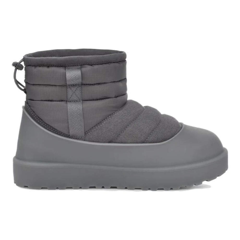 UGG Classic Mini Pull-On Winter Weather Puffer Boots Men's Size 5 Gray NEW